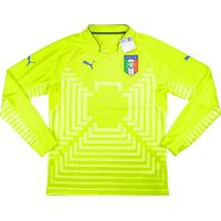 2014-15 Italy Player Issue GK Home L/S Shirt *BNIB*