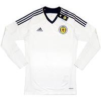 2012-14 Scotland Techfit Player Issue Away L/S Shirt *BNIB*