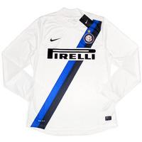 2011 12 inter milan player issue prototype away ls shirt bnib