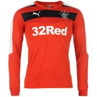 2015-2016 Rangers Away Goalkeeper Shirt (Red)