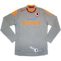 2012-13 Roma Player Issue Grey GK L/S Shirt *BNIB*