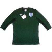 2009-11 England Player Issue 3/4 Sleeve Green GK Shirt *BNIB*