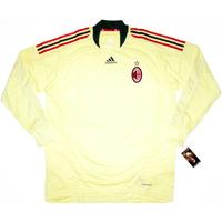 2008 09 ac milan player issue gk european shirt bnib