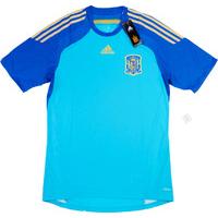 2013 15 spain player issue adizero gk home shirt bnib