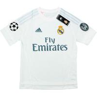 2015-16 Real Madrid Champions League Home Shirt *BNIB* BOYS