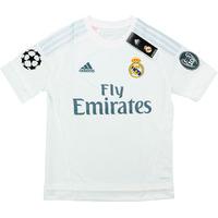 2015 16 real madrid champions league home shirt bnib boys