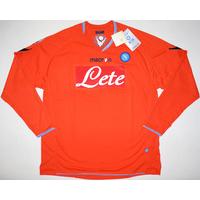 2009-10 Napoli Orange GK Shirt *BNIB*