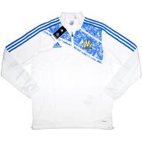 2011-12 Olympique Marseille Adidas Zip-Up Training Top *BNIB*