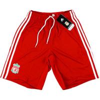 2008 10 liverpool home shorts bnib lboys