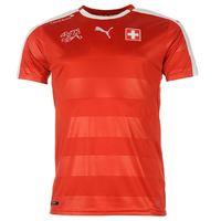 2016-2017 Switzerland Home Puma Football Shirt