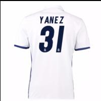 2016 17 real madrid home shirt yanez 31 kids