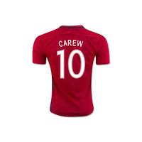 2016 17 norway home shirt carew 10