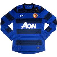 2011-12 Manchester United Player Issue Domestic Away L/S Shirt *BNIB* L