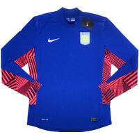 2011 12 aston villa player issue blue gk shirt bnib