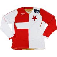 2008-10 Slavia Prague European Home L/S Shirt *BNIB*