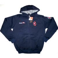 2009-10 Cagliari Macron Hooded Top *BNIB*