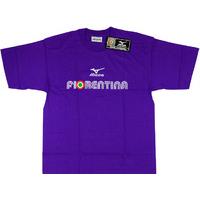 2001 Fiorentina Mizuno Coppa Italia Winners Purple Tee *BNIB*