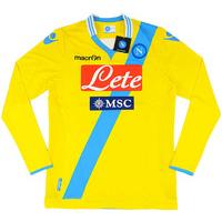 2013 14 napoli player issue third ls shirt bnib s