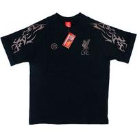 2012-13 Liverpool Warrior Black Tattoo Tee *BNIB*