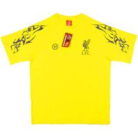 2012-13 Liverpool Warrior Yellow Tattoo Tee *BNIB*