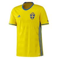 2016-2017 Sweden Home Adidas Football Shirt