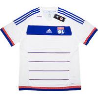 2015 16 lyon adizero player issue home shirt bnib