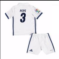 2016-17 Real Madrid Kids Home Mini Kit (Pepe 3)