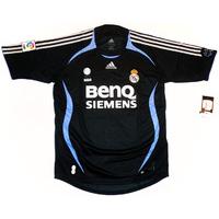 2006 07 real madrid gk away shirt bnib