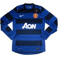 2011 12 manchester united player issue european away ls shirt bnib