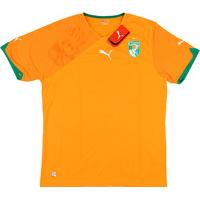 2010 11 ivory coast home shirt bnib