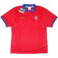 2012 13 rangers umbro red polo t shirt bnib s