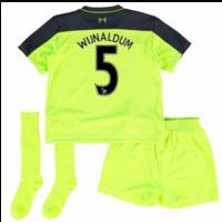 2016-17 Liverpool Third Mini Kit (Wijnaldum 5)