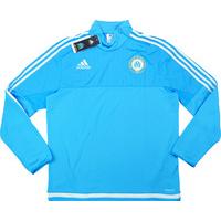 2015-16 Olympique Marseille Adidas 1/2 Zip Training Top *BNIB*