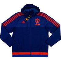 2015 16 manchester united adidas travel jacket bnib