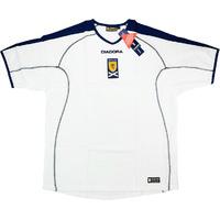 2003 05 scotland away shirt bnib l