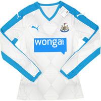 2015-16 Newcastle Player Issue ACTV Fit Away L/S Shirt *BNIB* M