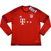 2015-16 Bayern Munich Home L/S Shirt *BNIB*