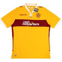 2014 15 motherwell player issue bodyfit home shirt bnib xxl