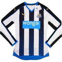 2015 16 newcastle player issue actv fit home ls shirt bnib xl