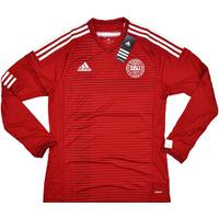 2014-15 Denmark Player Issue Adizero Home L/S Shirt *BNIB*