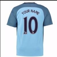 2016-17 Man City Home Shirt (Your Name) -Kids