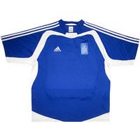 2004-06 Greece Home Shirt (Very Good) M