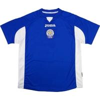 2009 10 leicester 125 years home shirt very good xl
