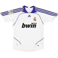 2007-08 Real Madrid Home Shirt (Excellent) XL.Boys