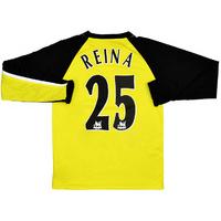 2005-06 Liverpool GK Shirt Reina #25 (Very Good) L.Boys