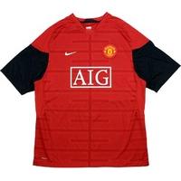 2009 10 manchester united nike training shirt excellent xlboys