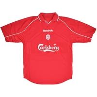 2000-02 Liverpool Home Shirt (Very Good) XXL