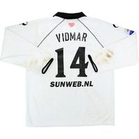 2005-06 NAC Breda Match Worn Away L/S Shirt Vidmar #14 (v ADO Den Haag)