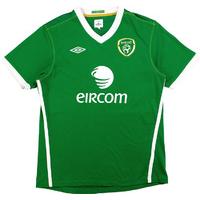 2010-11 Ireland Home Shirt (Very Good) L