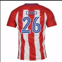 2016-17 Atletico Madrid Home Shirt (Cerci 26)